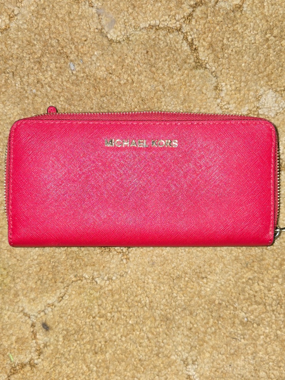 Red Michael Kors Wallet